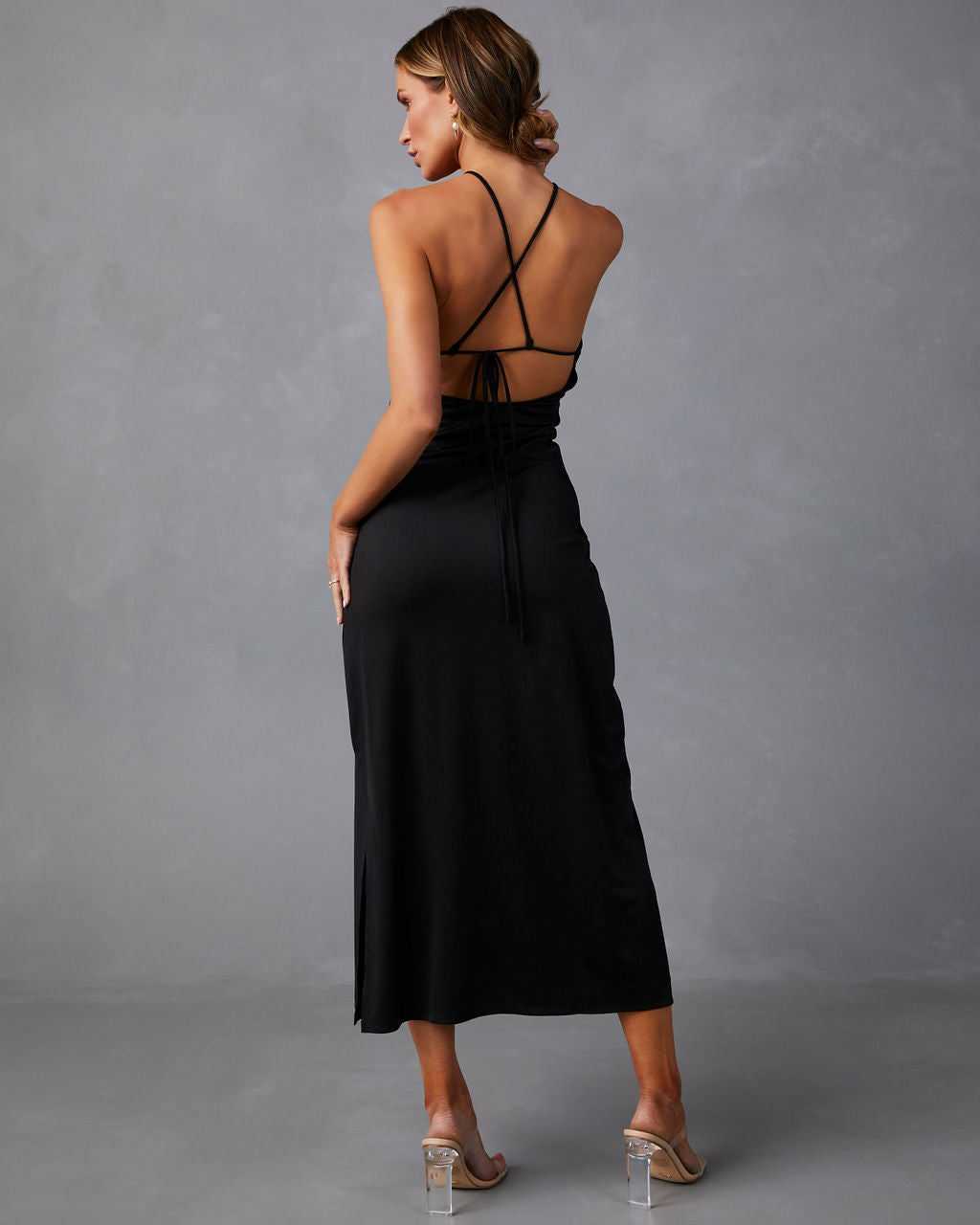 Sweet Amore Kesim Midi Elbise