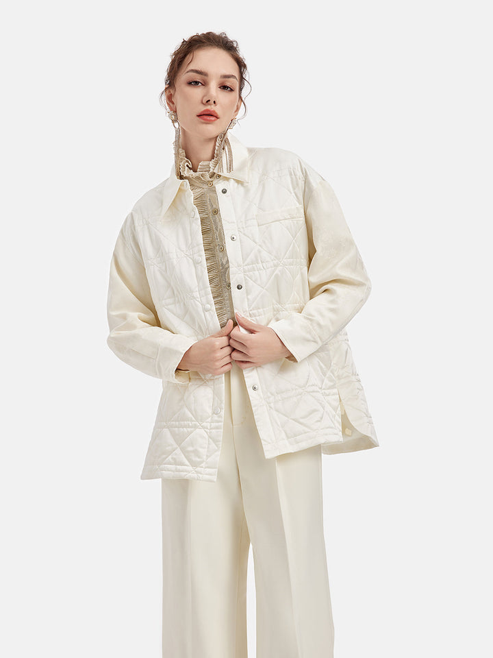 İpek Kapitone Kapitone Mont