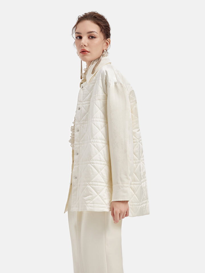 İpek Kapitone Kapitone Mont