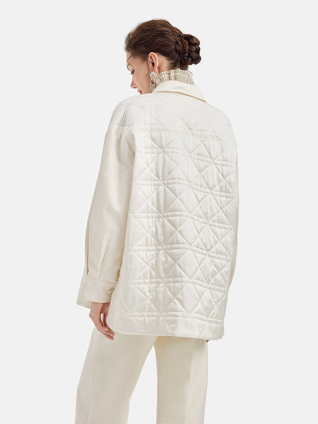 İpek Kapitone Kapitone Mont