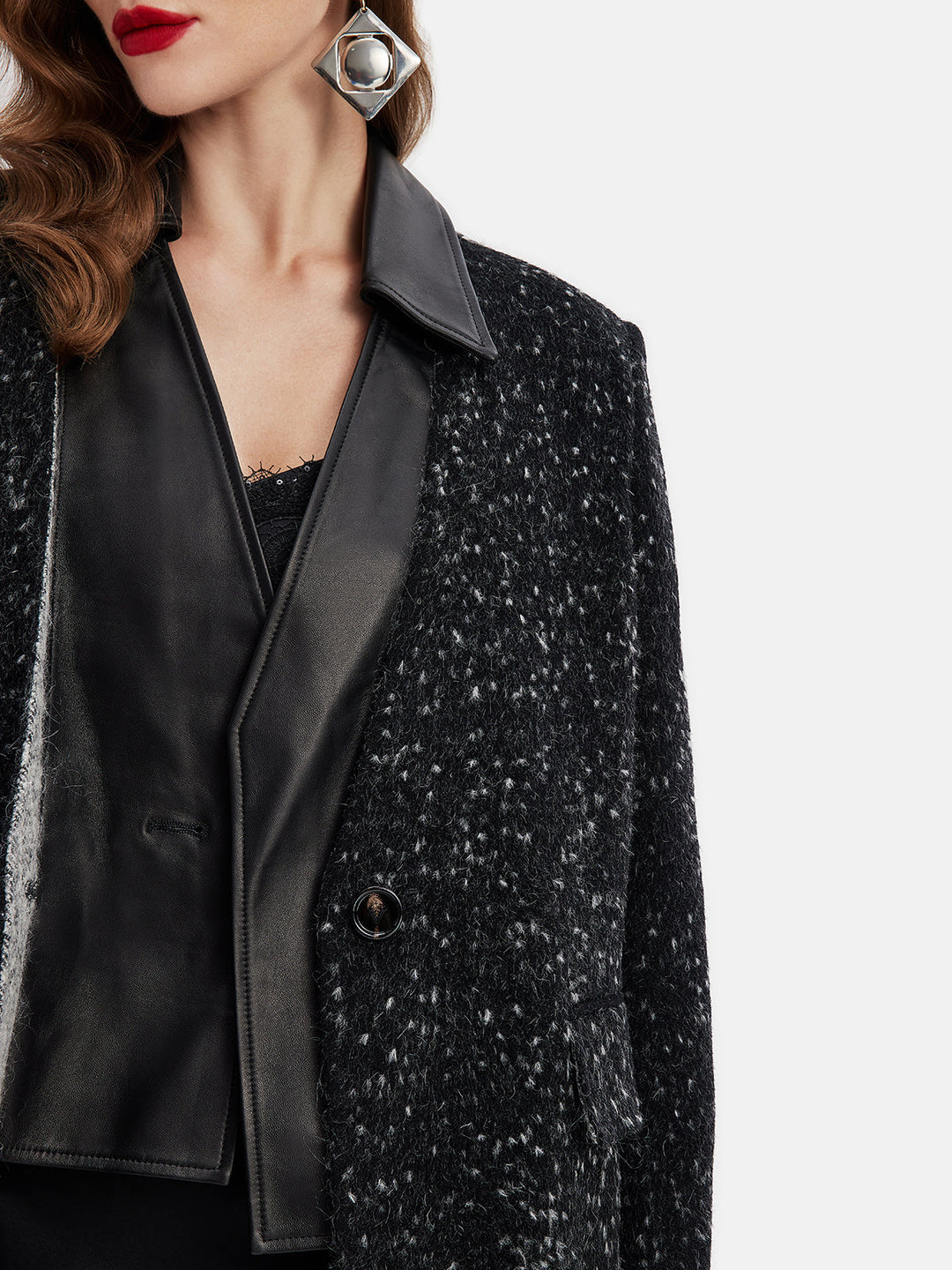 Avustralya Yünü Ve Deri Ceket