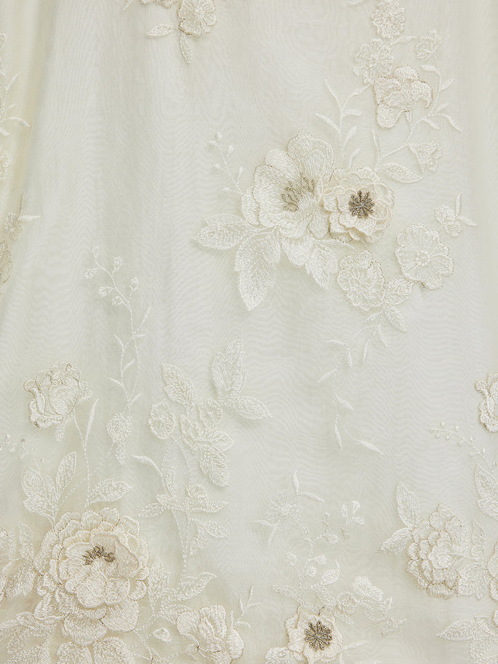 Yeni Çin Tarzı Çiçek İşlemeli Bluz