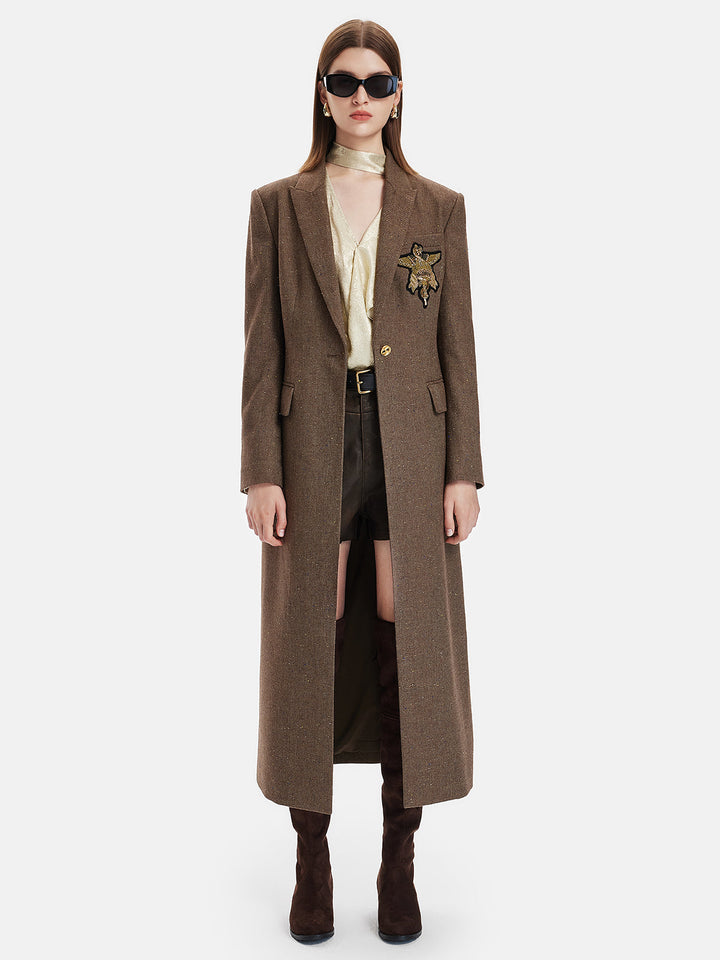 Vintage Fransız İşlemeli Kaban