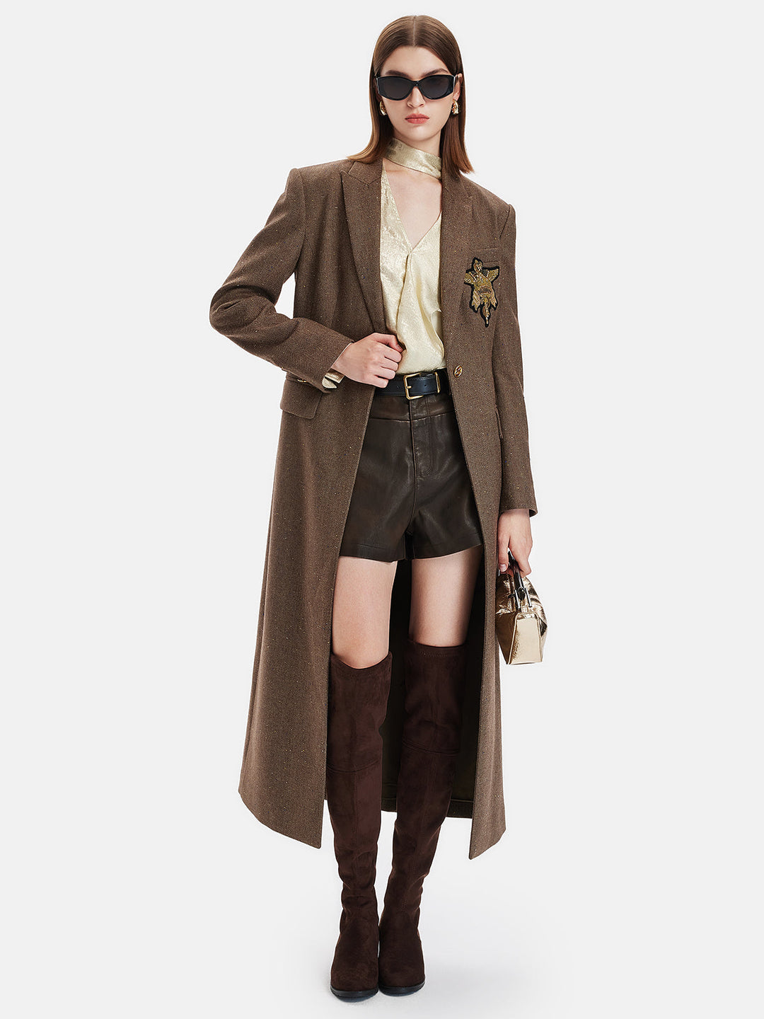 Vintage Fransız İşlemeli Kaban