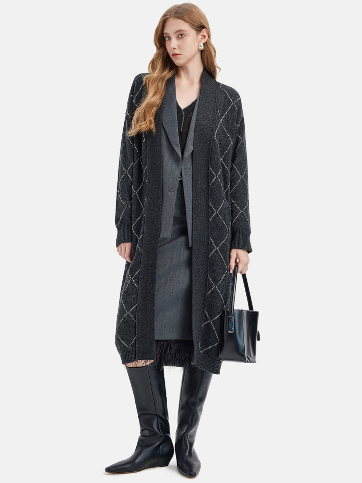 Lüks Ağır Kaşmir Uzun Kaban