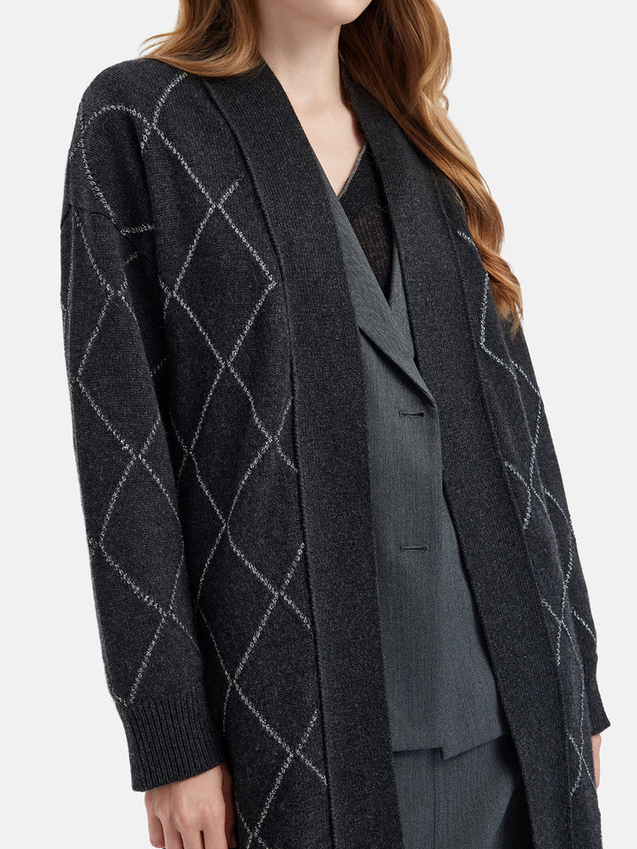 Lüks Ağır Kaşmir Uzun Kaban