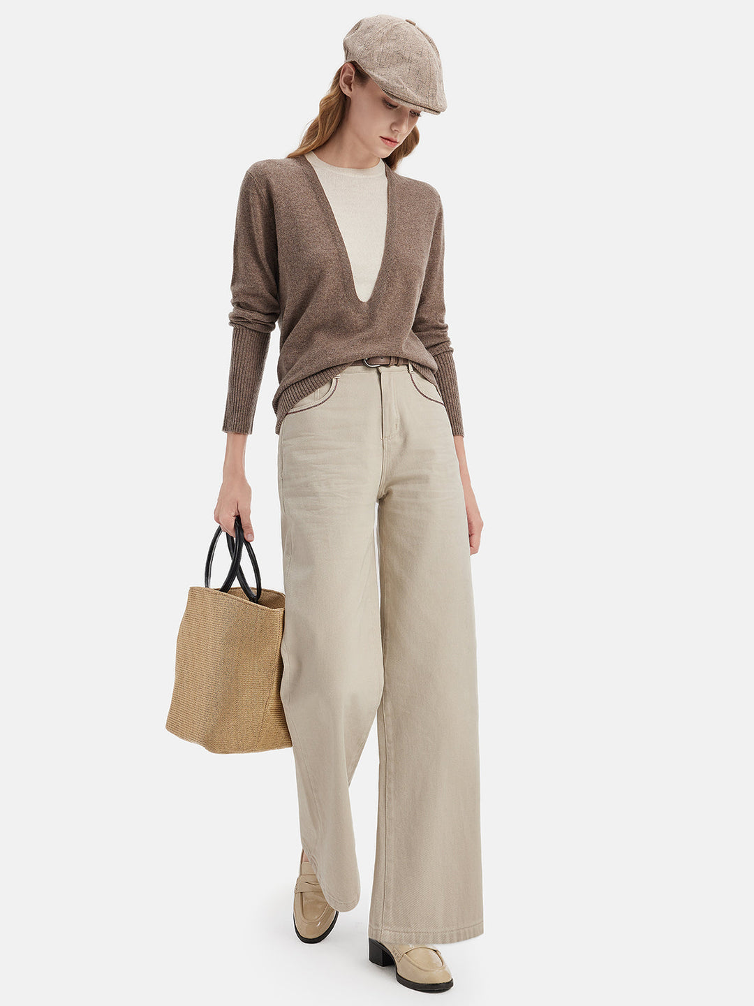 İkisi Bir Arada Kaşmir Kazak