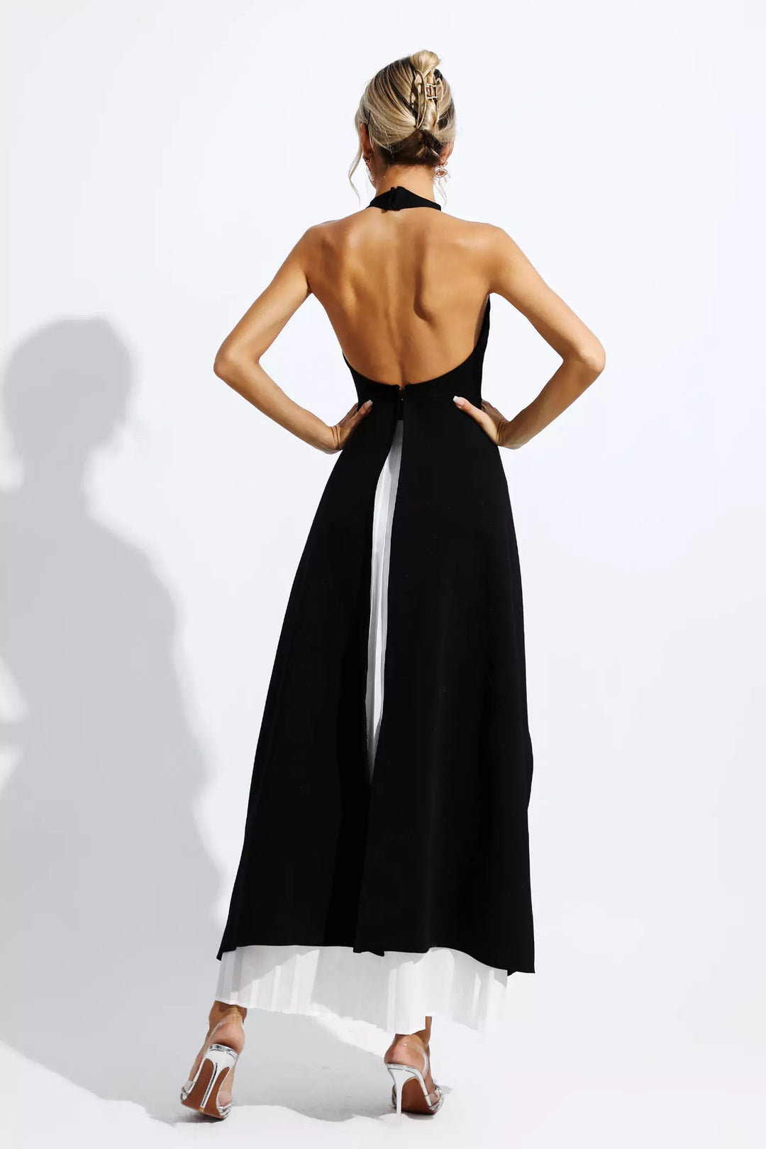 Kamryn Siyah Beyaz Düzensiz Takım