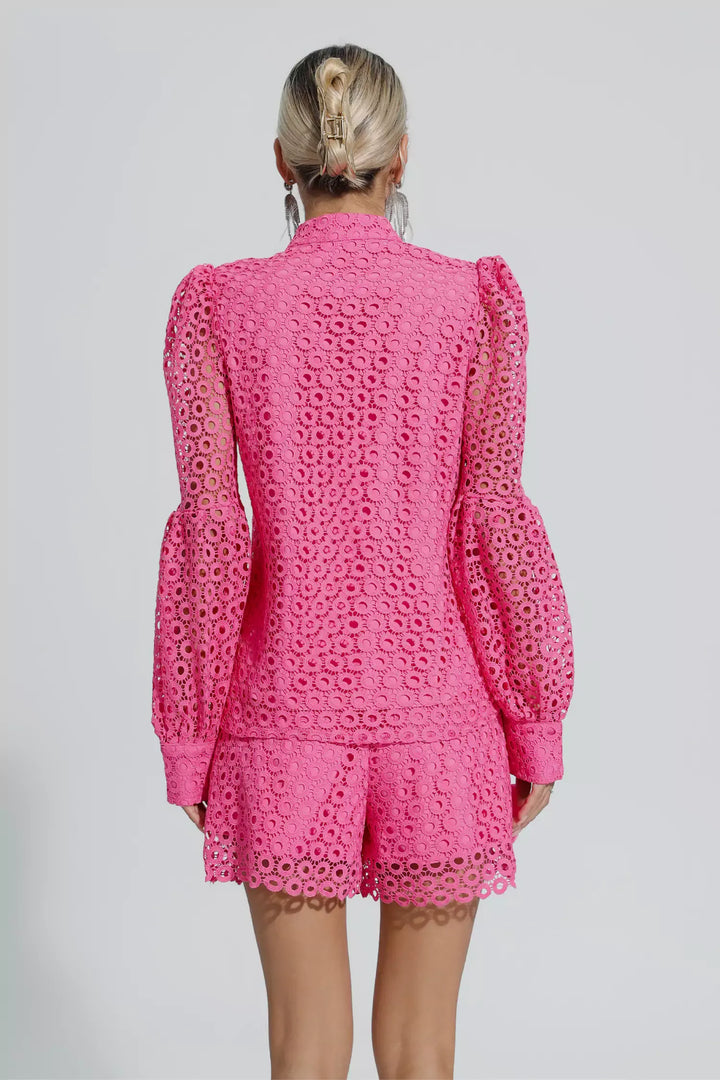 Macy Pembe İçi Boş Çiçek Seti