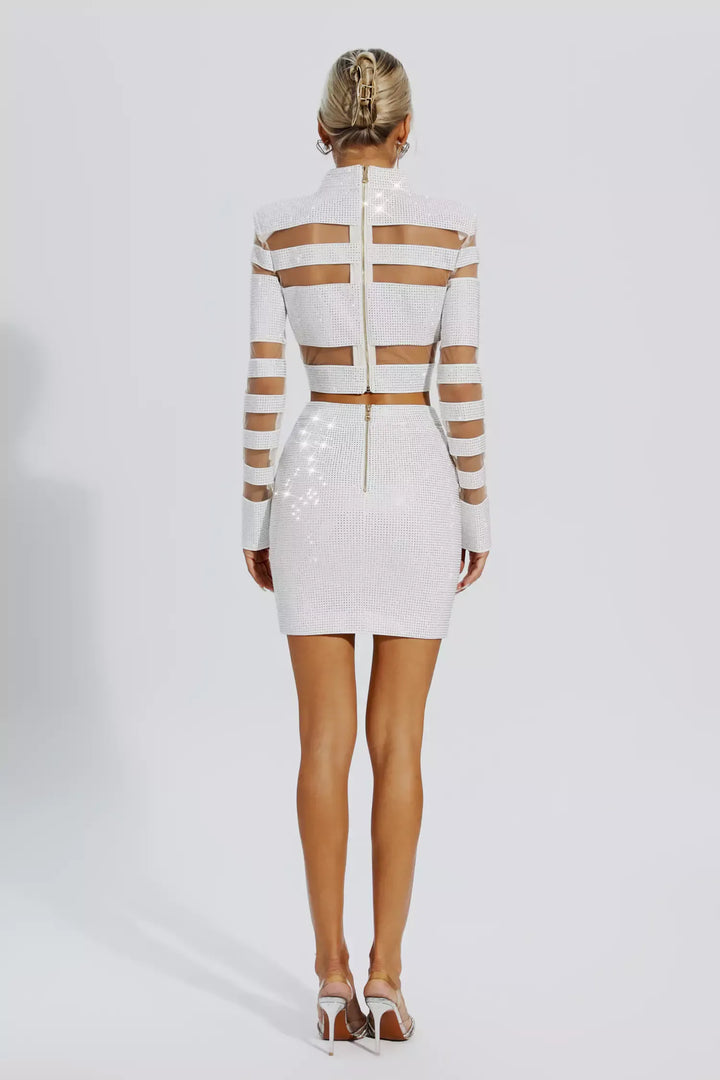 Mckinley Gümüş Pırlanta Kesim Seti