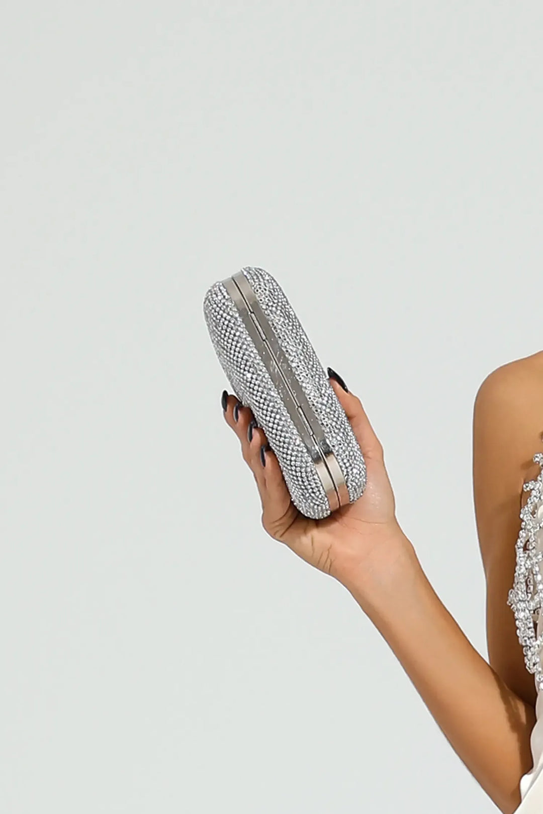 Carolynn Gümüş Pırlanta Çanta