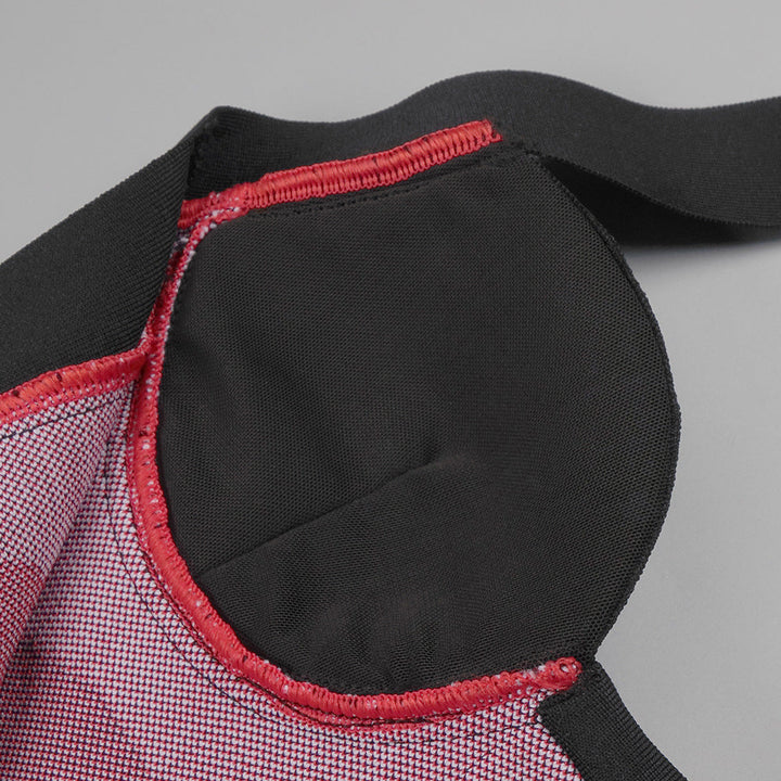 Boyundan Bağlamalı Büstiyer Çiçekli Midi Elbise