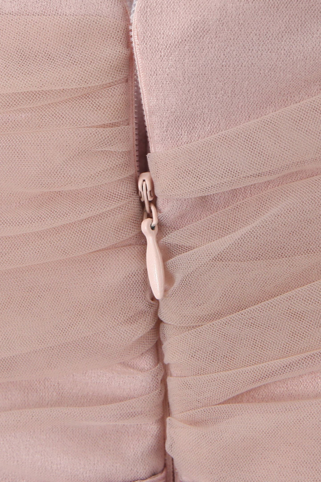 Myrna Fiyonklu File Mini Slip Elbise