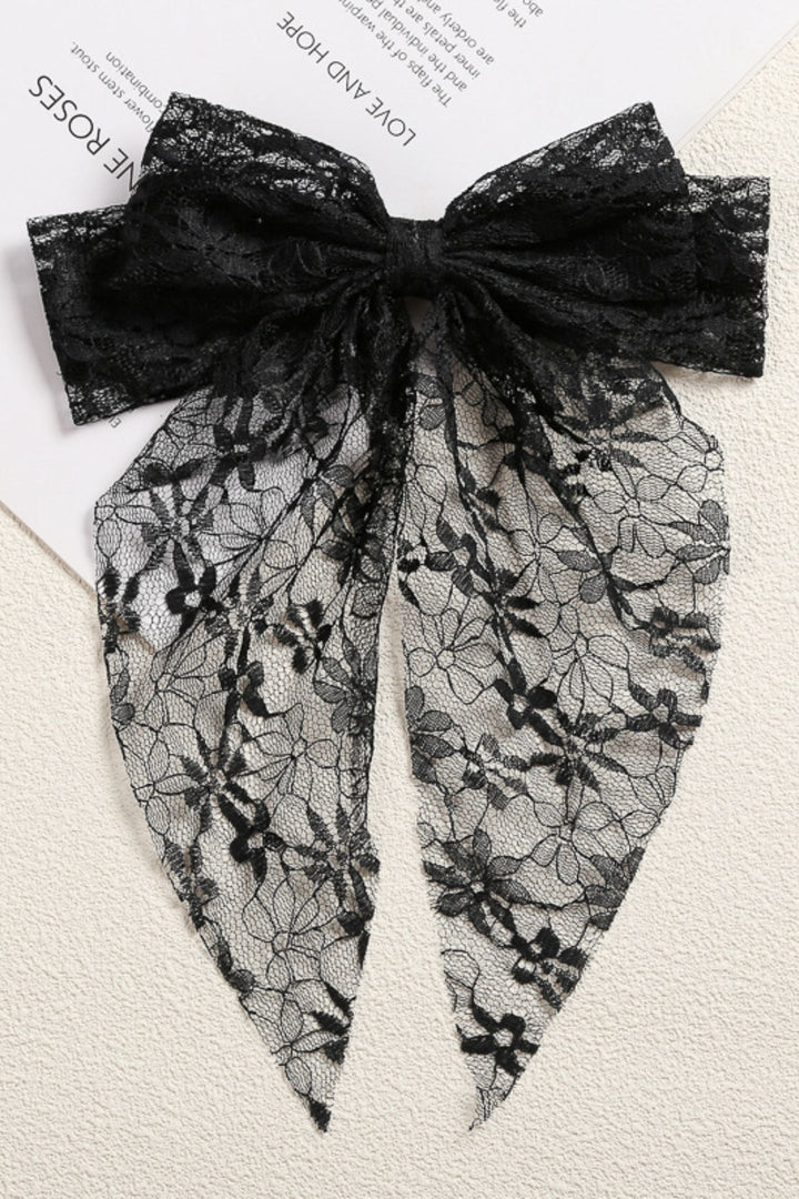 Çift Ilmek Dantel Saç Tokası