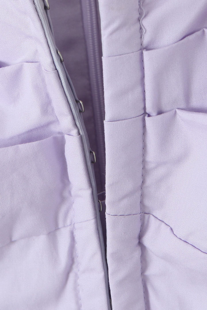 Betsy Korse Fırfırlı Cami Mini Elbise