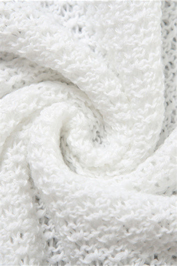 Olivia Straplez Bağcıklı Uzun Triko Elbise