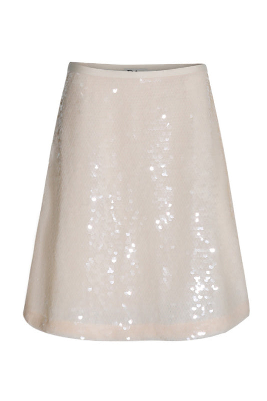 Mona Payet İşlemeli Midi Etek