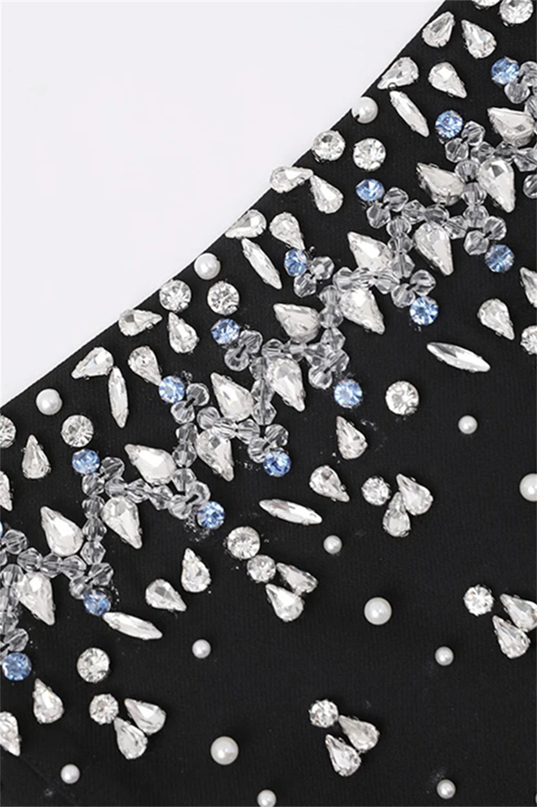 Verna Kristal Taşlı Kolsuz Midi Elbise