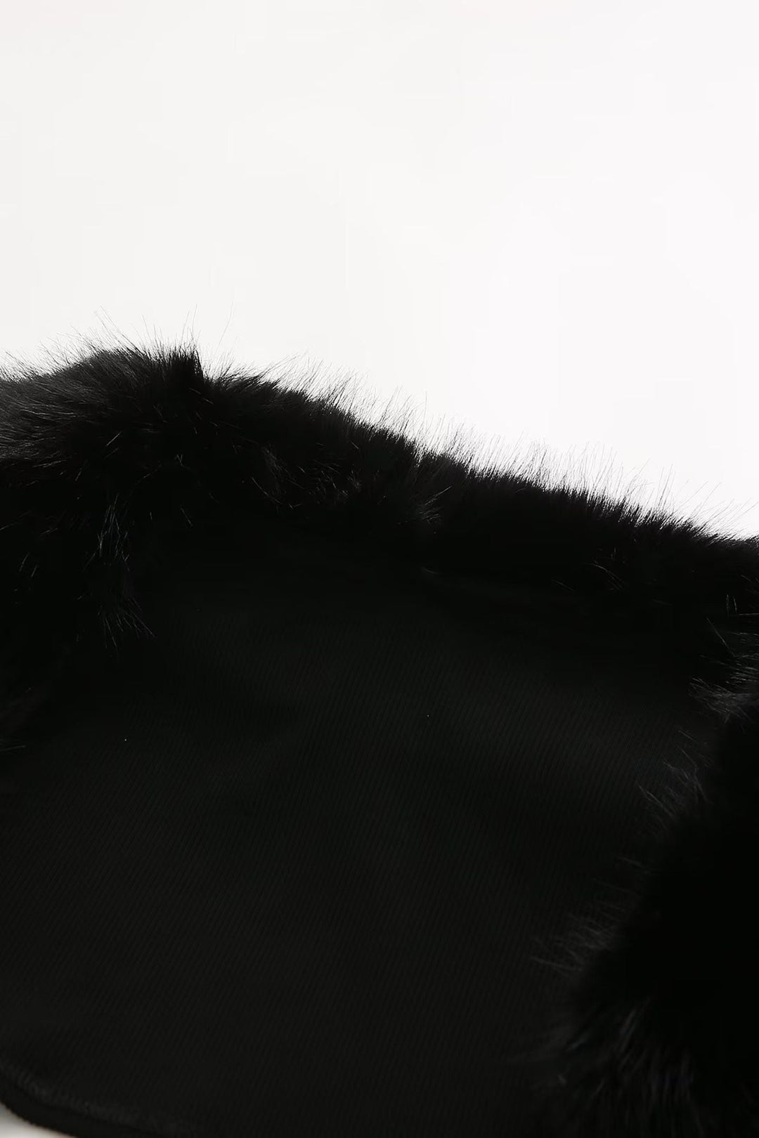 Apphia Crop Kürk Bluz Ve Korse İkili Takım