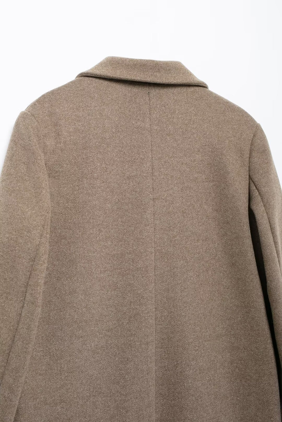 Kruvaze Yakalı Kaban