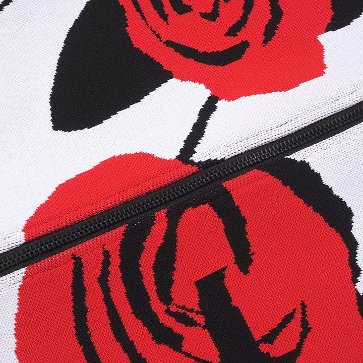 Boyundan Bağlamalı Büstiyer Çiçekli Midi Elbise