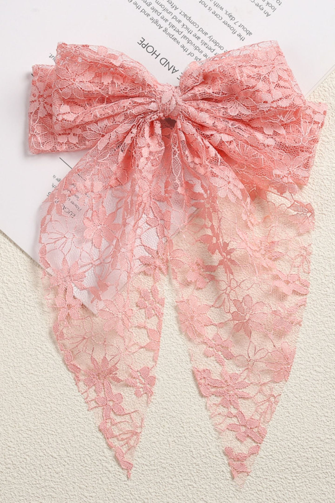 Çift Ilmek Dantel Saç Tokası