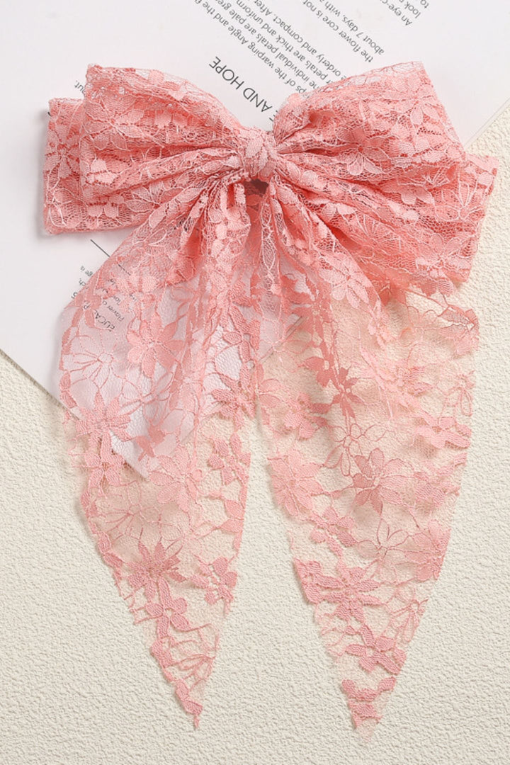 Çift Ilmek Dantel Saç Tokası