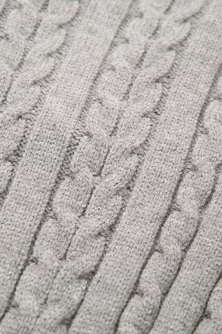 Erica Örgü Kapşonlu Ve Kısa Pantolon Takım