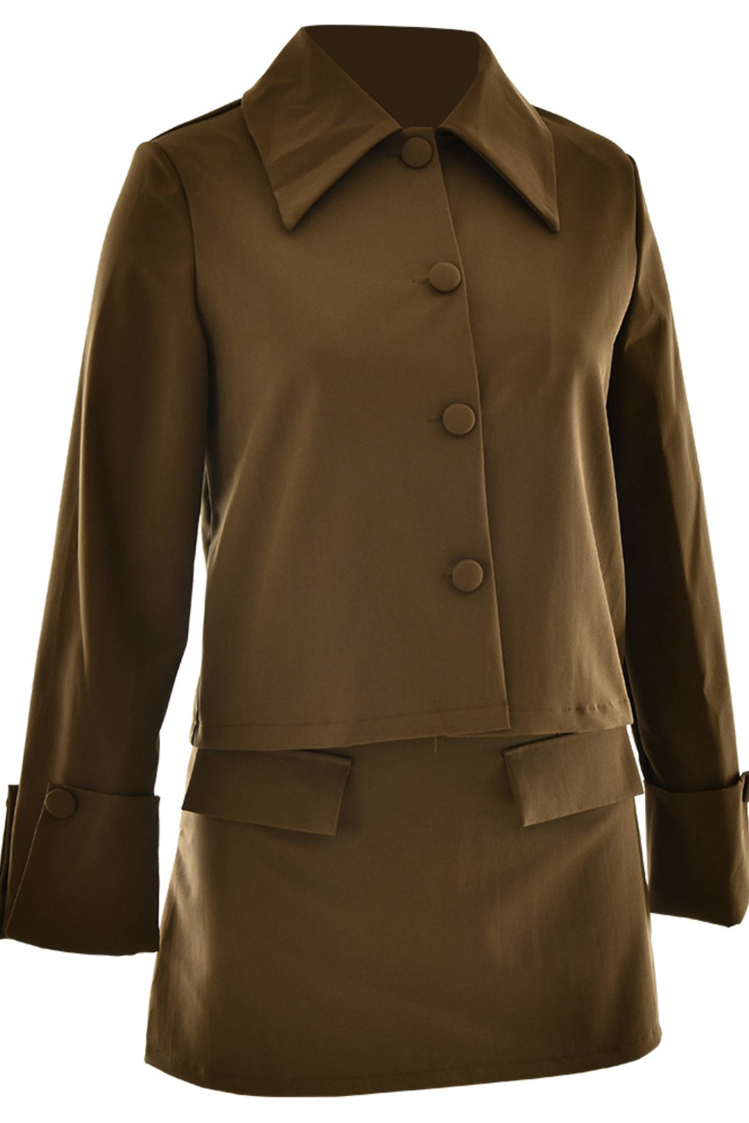 Patricia Oversize Yaka Ceket Takım