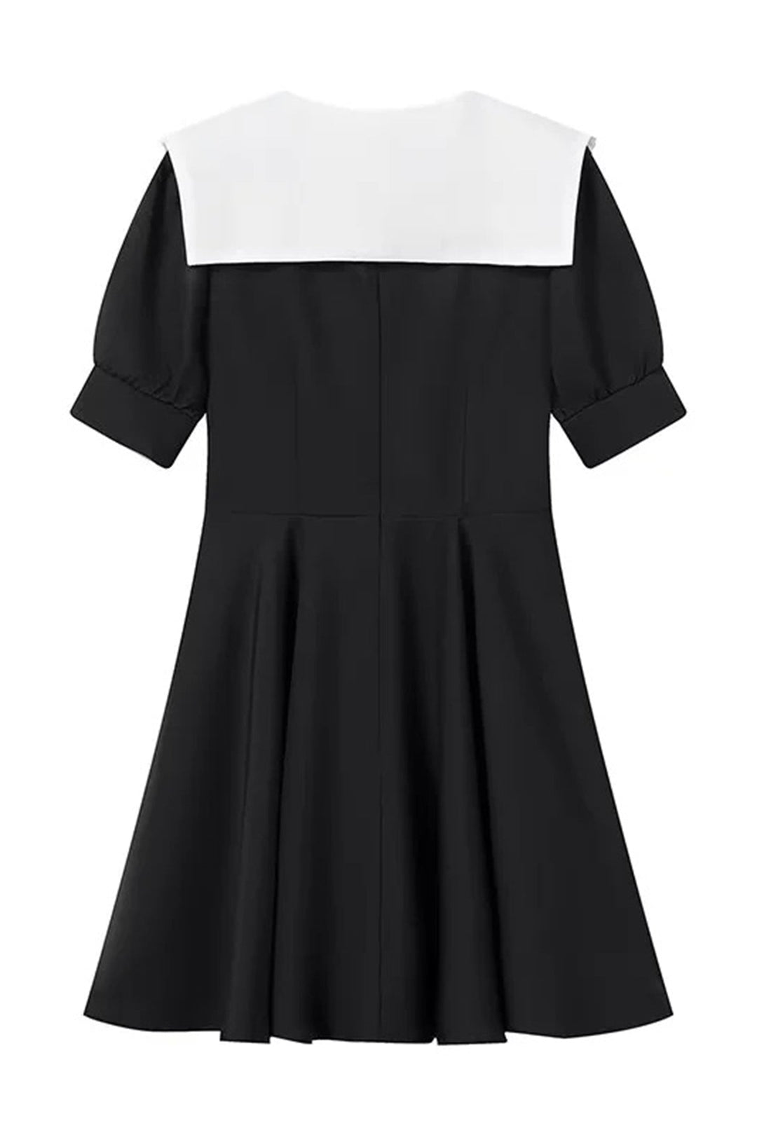 Chloe Doll Yaka Puf Kol Mini Elbise