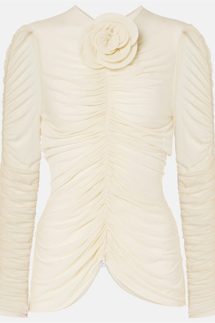 Doreen Çiçek Aplikeli Dantelli Takım