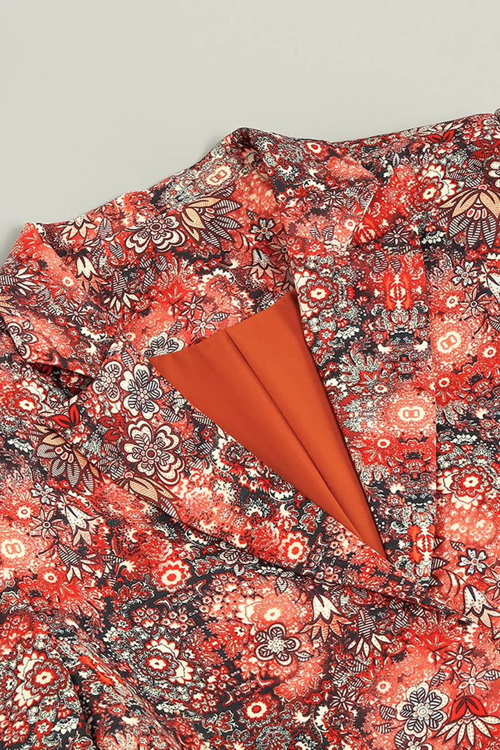 Remington Çiçekli Tüy Mini Elbise