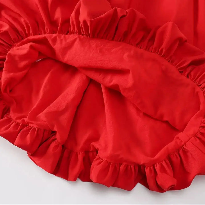 Leonie Balon Detay Mini Elbise