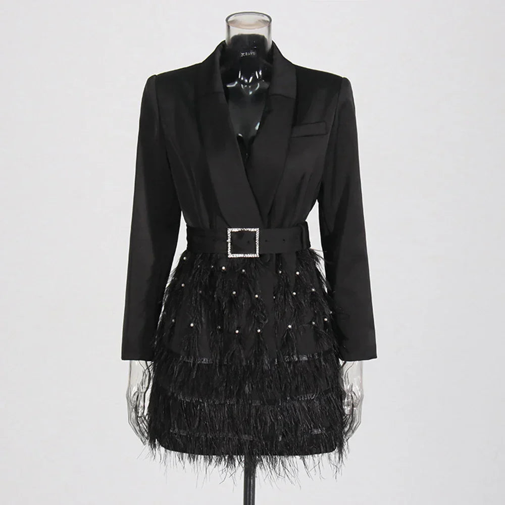 Delicia Blazer Mini Elbise