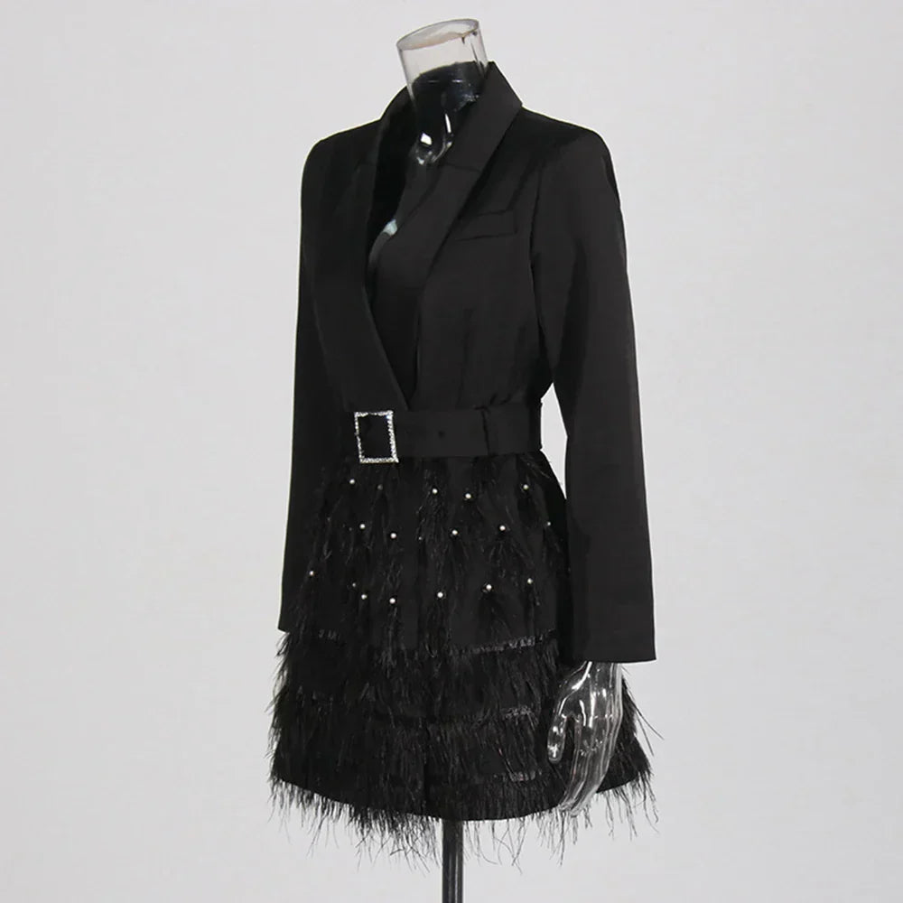 Delicia Blazer Mini Elbise