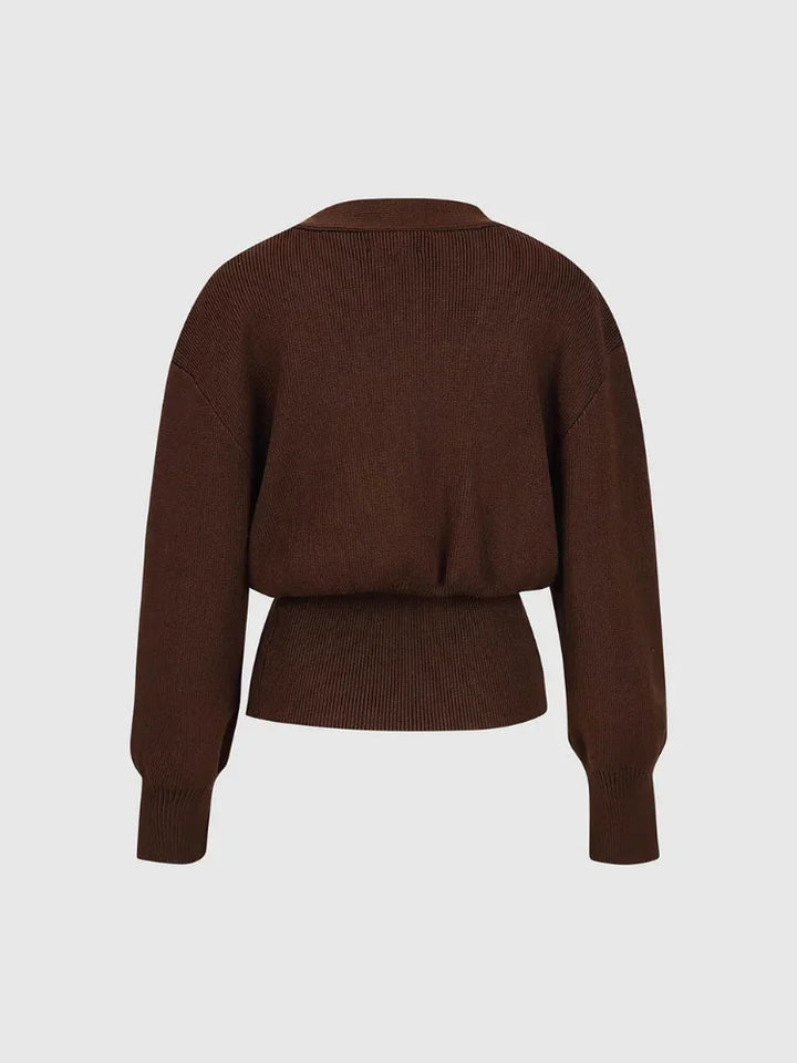 Gold Tek Düğme Hırka