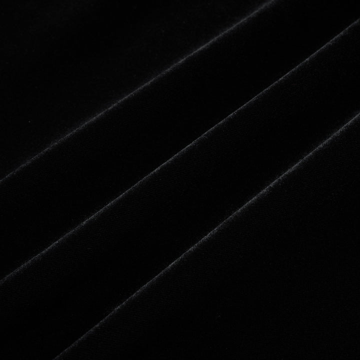 Blanche Siyah U Yaka Midi Elbise