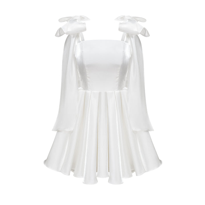 Catiana Fiyonk Detaylı Kloş Elbise