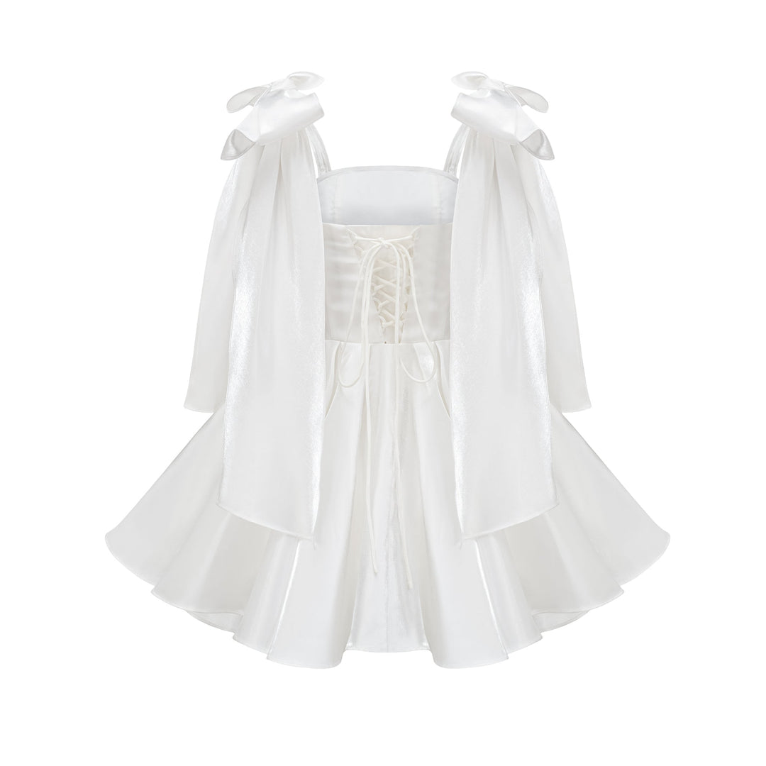 Catiana Fiyonk Detaylı Kloş Elbise