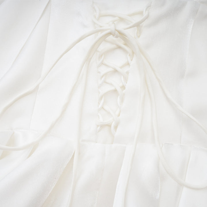 Catiana Fiyonk Detaylı Kloş Elbise