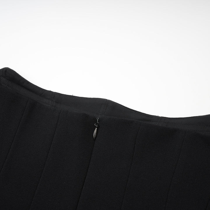 Aurore straplez maksi elbise