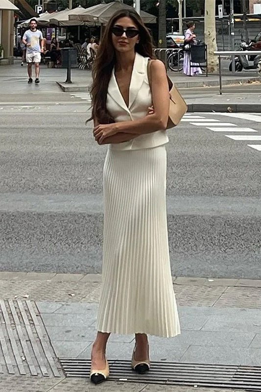 Renata V Yaka Pileli Etek Takım