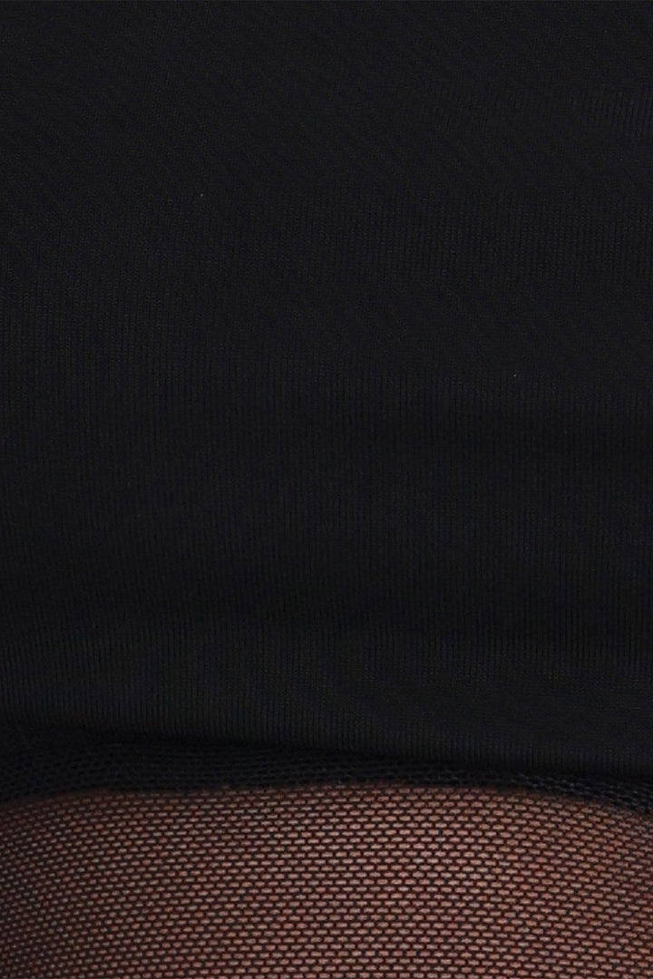 Diana Asimetrik Kesim Transparan Uzun Elbise