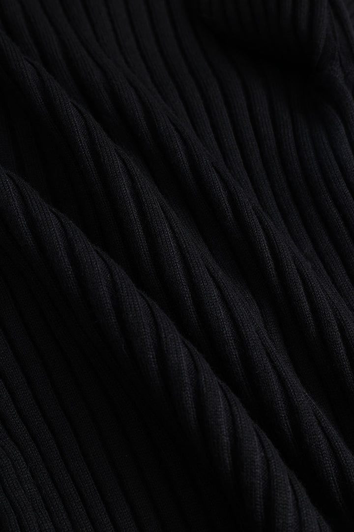 Örgü Deri Cep Hırka