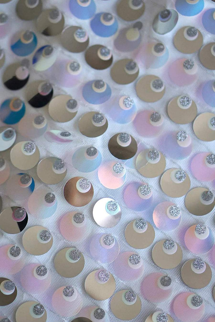 Afra Sırtı Açık Payet Uzun Elbise