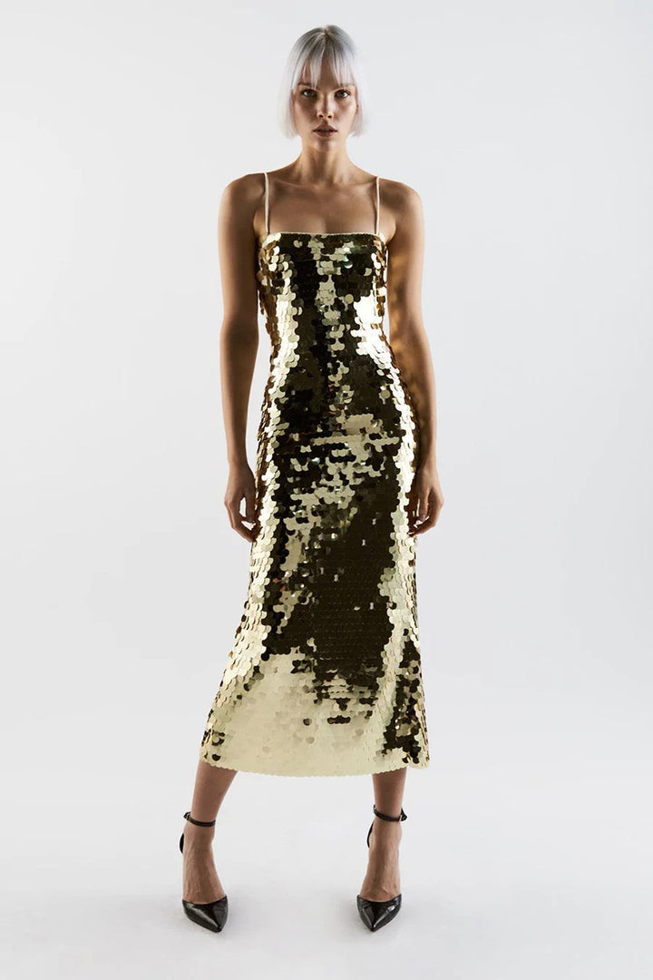 Alice Payetler Slip Midi Elbise