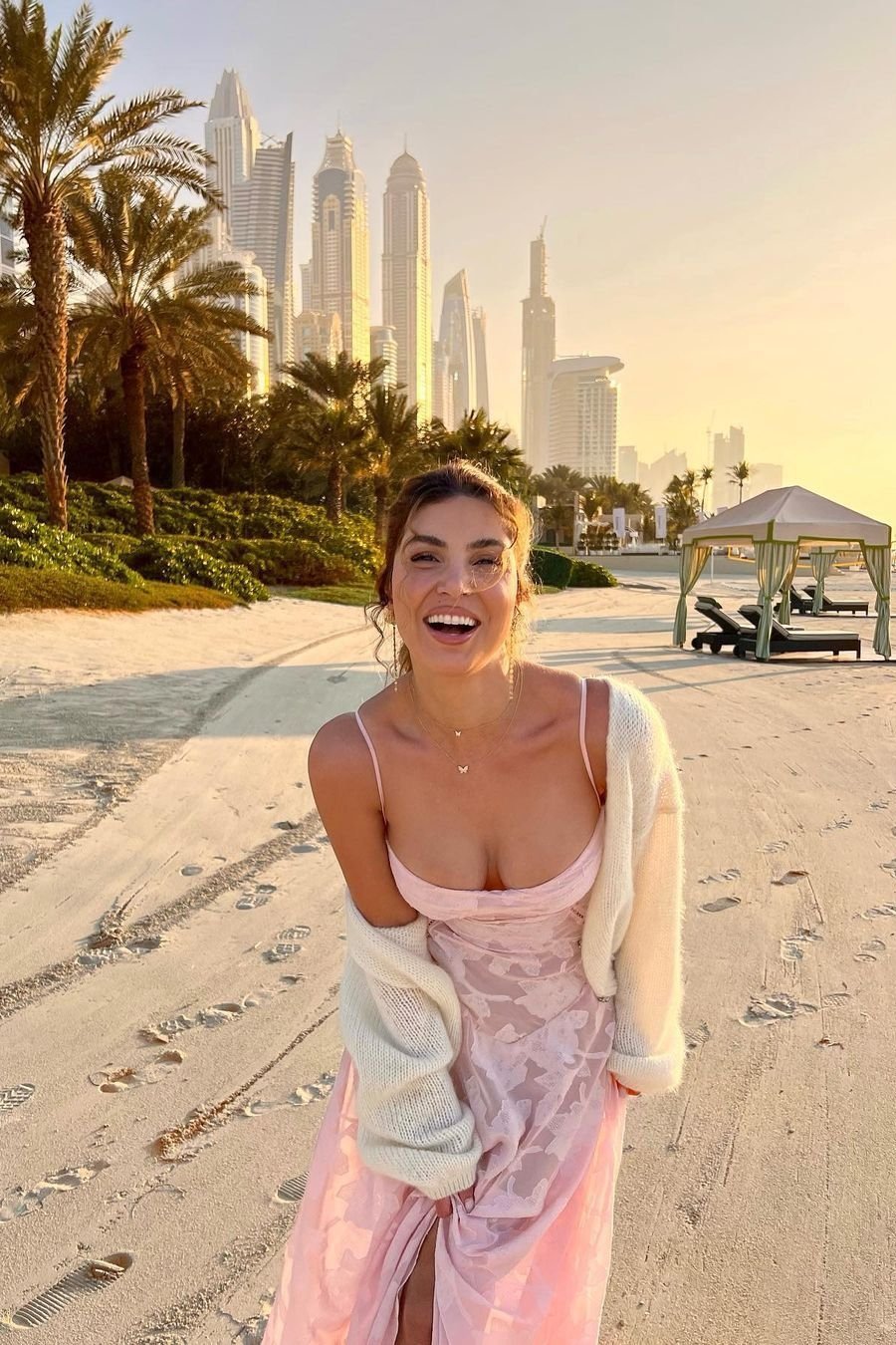 Alison Jakarlı A Kesim Maxi Slip Elbise