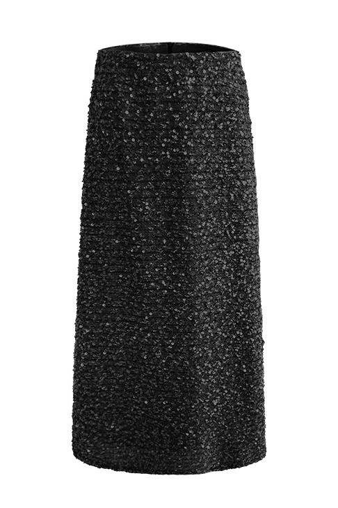 Alva Payet Midi Kılıf Etek