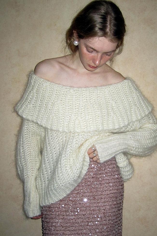 Alva Payet Midi Kılıf Etek