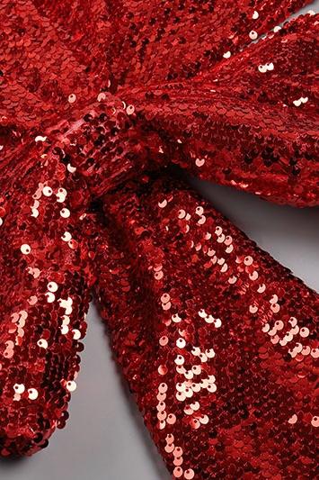 Antonia Papyonlu Drapeli Payet Mini Elbise